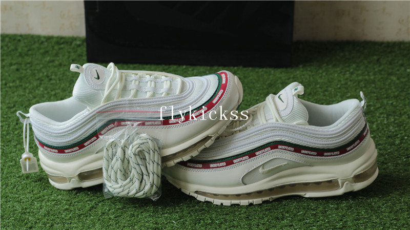 Undefeated X Nike Air Max 97 OG Triple White